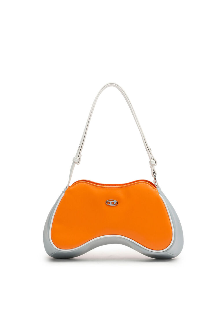 PLAY SHOULDER Woman: two-tone Shoulder bag with D logo | Diesel 8052105656295