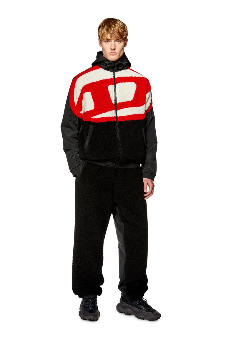 Men's Track pants in fleece and taffeta | P-OVADY Diesel A106140QFAH